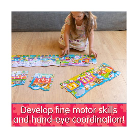 Puzzle Doubles! - ABC & 123 Trains: 60 Pcs